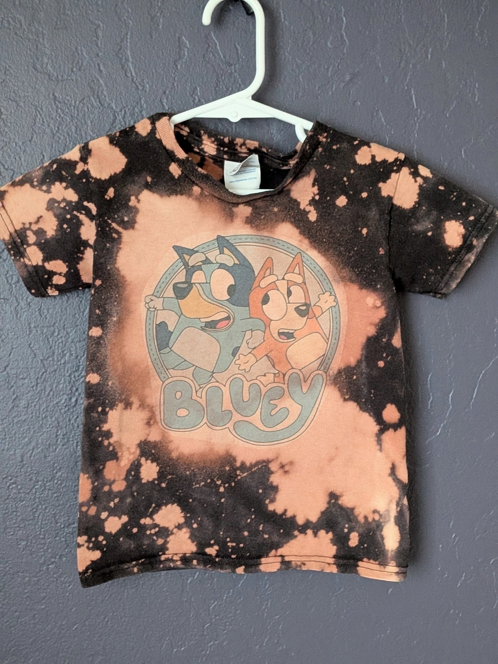 Kids Tie-Dye Bluey Graphic Tee
